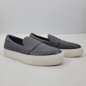 NWOB UGG chayze platform sneaker leather charcoal slip on